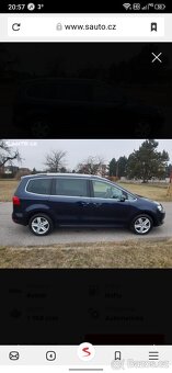 Prodám VW Sharan 2.0TDI 130kw, 7 míst. - 6