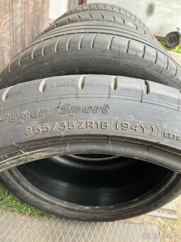Letní pneu dvojrozměr 2x225/40 R18 2x255/35R18 - 6