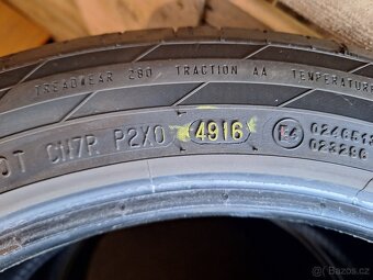 Prodám letní pneu 225/45/17 Continental sport contact 5 - 6