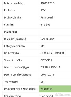 Citroën C3 Picasso 1.4, Třinec - 6