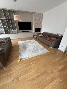 Kožené sedačky 2ks plus taburet - 6