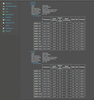 Operační paměť RAM 8 GB DDR4 - Samsung | Hynix | více kusů - 6