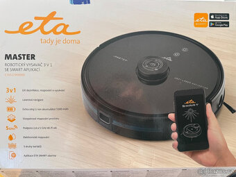 Eta Master roboticky vysavač a mop a sterilizátor (3V1) - 6