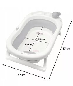 Skládací vanička pro miminko - 6
