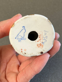 Soška Dívka v ruském kroji 12.5 cm, Dulevo USSR - 6
