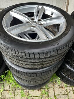 ALU kola Volvo pneu Michelin 245/45 R18 letní pneu - 6