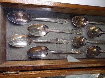 Sada lžic. Vyobrazený Americké prezidenty - 6