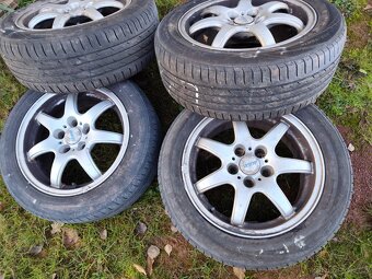 Sada 4 alu kol 16" i s pneumatikami - 6