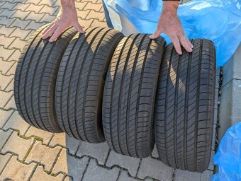 4x letní pneu Michelin Primacy 4, 195/55 R16, jako nové - 6