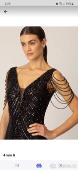 Nové, luxusní dlouhé společenské šaty Apart vel.40 - 6