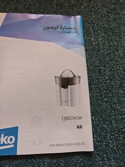 Odšťavňovač Beko CJB6040W Nový - 6