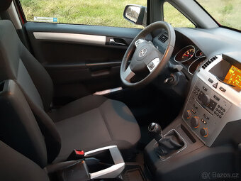 Opel Zafira 1.6 benzín 85kW, 2.majitel CZ, serviska,bixenony - 6