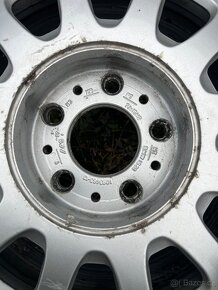 Prodám ALU kola a zimní pneu 205/65 r15 - 6