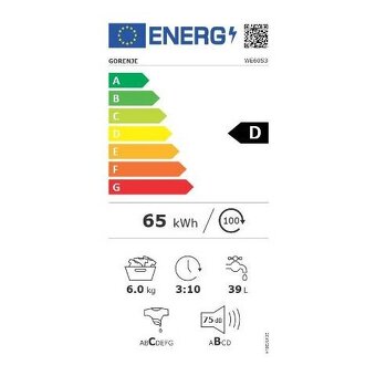 Gorenje Essential WE60S3 WaveActive (bílá úzká) - 6