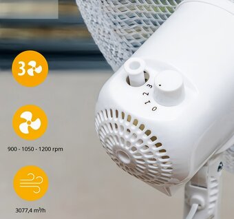 NOVÝ Stolní ventilátor. "Tristar".Průměr: 40 cm - 6