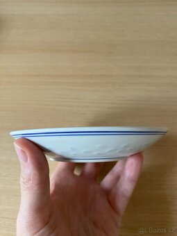 Nový šálek s podšálkem z čínského porcelánu - průsvitné boky - 6