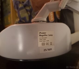 stolní lampa s lupou zn. ProsKit 22W - 6
