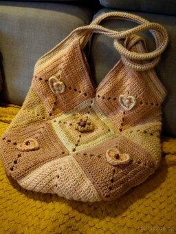 Háčkovaná kabelka - 6