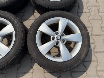 4x al kola 5x100 15 + pneu letní 185/60 R15 - 6