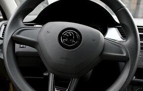 Černý znak na volant ŠKODA 47mm - 6