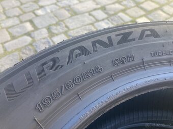 4ks letních pneumatik BRIDGESTONE 195/60R16 89H 5,5-6mm 2021 - 6