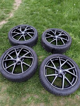 Alu kola 5x112R18 letní pneu - 6