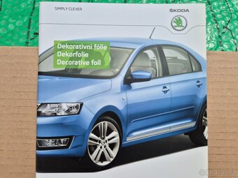 dekorativní fólie karbon 5E0064317B Škoda Octavia - 6
