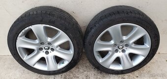 Alu kola Jaguar XF 18" 5x108, letní Dunlop 245/45R18 - 6