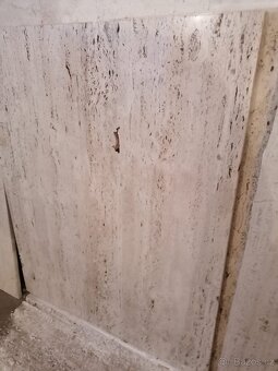 Mramorové desky - leštěný tmavý a světlý mramor - 6