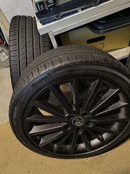 ALU kola Škoda Octavia III 5x112 r18, Originál, pneu 7mm - 6