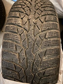 Plechové disky 16” 5x112 a zimní pneu 215/60/R16 - 6