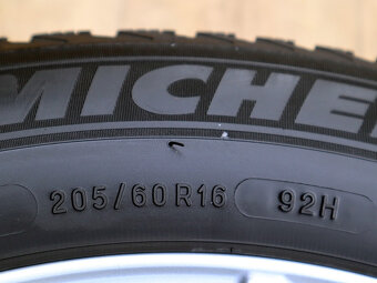 16" 5x112 ALU KOLA MERCEDES C-CLASS W205 ZIMNÍ + TPMS - 6