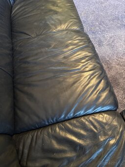 Kožená rohová sedačka - 6