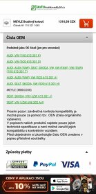 Škoda Octavia 2.0 přední brzdové kotouče - 6