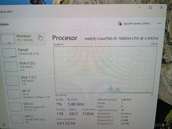 Dell Precision 7750 17,3" i9 10885H 1 rok záruka - 6