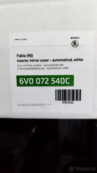 Dekorativní kryt vnitřního zrcátka FABIA III - 6