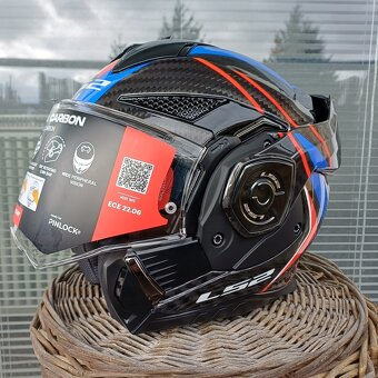 Silniční překlápěcí přilba LS2 ADVANT X CARBON FUTURE II - 6