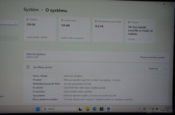 Dell latitude 5420 i5/16GB/SSD 256GB/záruka - 6