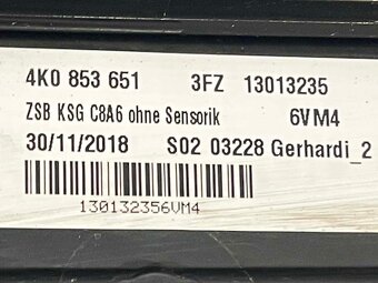 AUDI A6 4K 18-23 - maska pro PDC 4K0853651 - 6