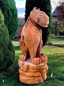 Dřevěná socha - 6