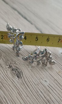 Náušnice stříbro - 6