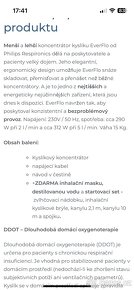 Kyslíkový koncentrátor Philips EverFlo opi - 6