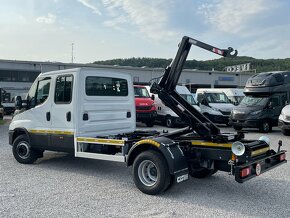IVECO DAILY 70C18D kabina 6+1 s nosičem kontejnerů CTS 5t - 6