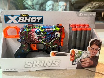 PĚNOVÁ PISTOLE NERF XSHOT N.O.V.Á. - 6