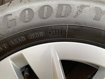 Originál alu kola Fabia 5.5jx15 et40 5x100 + pneu 185/65R15 - 6
