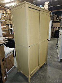 Šatní skříň IKEA HEMNES - ŽLUTÁ KŘÍDOVÁ - 6