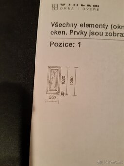 NOVÉ EUROOKNO OTHERM – český výrobce, 50x105 cm - 6