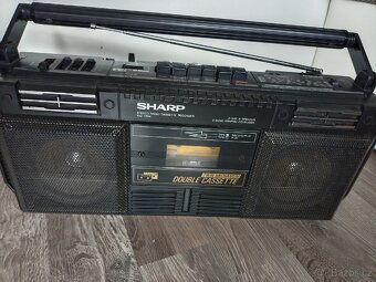 Sharp WQ T234 bk radiomagnetofon retro kazeťák - 6