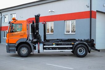 MERCEDES AXOR 19T HÁKOVÝ NOSIČ KONTEJNERŮ HYDRAULICKÁ RUKA - 6