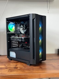 Herní PC – Ryzen 5 1600, RX 580, 16GB RAM, SSD - 6